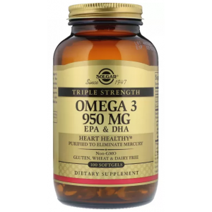 Omega-3 EPA & DHA 950 mg - 100 софт гель Фото №1